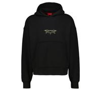 HUGO Herren Hoodie DIMSTONE, schwarz, Gr. XS