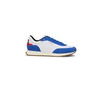 HUGO Herren Icelin Runn Sneakers im Retro-Look mit Details aus Veloursleder Größe