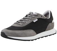 HUGO Herren Icelin Runn Sneakers im Retro-Look mit Details aus Veloursleder Größe