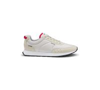 HUGO Herren Icelin Runn Sneakers im Retro-Look mit Details aus Veloursleder-Imitat Größe