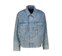HUGO Herren Jeansjacke aus Baumwoll-Bouclé KIRKBY, bleached, Gr. XXL