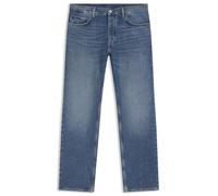 HUGO Herren Jonah Regular-Fit Jeans aus mittelblauem Stone-Washed Baumwoll-Denim Dunkelblau 32/32