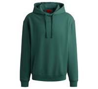 HUGO Herren Kapuzen-Sweatshirt - Dapo, Hoodie, French Terry, Baumwolle Dunkelgrün 2XL