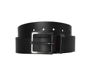 HUGO Herren Ledergürtel GIONIO_SZ40, schwarz, Gr. 85