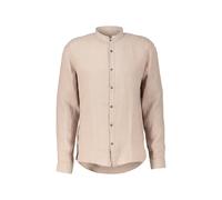 HUGO Herren Leinenhemd ELVORY Slim Fit, nougat, Gr. S