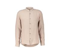HUGO Herren Leinenhemd ELVORY Slim Fit, nougat, Gr. XXL