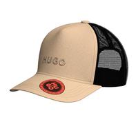 HUGO Herren Marsel-Trucker Cap aus Baumwoll-Twill mit Mesh-Einsätzen