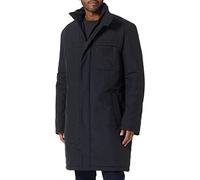 HUGO Herren Mio2311 Wasserabweisender Steppmantel mit Stack-Logos Schwarz 44
