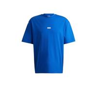 HUGO Herren Nalono T-Shirt aus Baumwoll-Jersey mit Logo-Story der neuen Saison Hellblau M