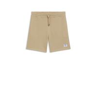 HUGO Loose-Fit Shorts aus Baumwoll-Mix mit Waffelstruktur - Style Nuwafflo, 50534451 Beige M