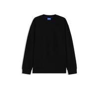 HUGO T-Shirt aus Baumwoll-Mix mit Waffelstruktur - Style Nuwolo, 50534454 Schwarz M