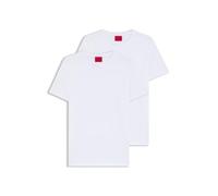HUGO Herren Round T-Shirt, per Pack Weiß (White 100), X-Large (Herstellergröße: XL)