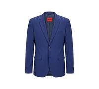 HUGO Baukasten-Sakko Herren Super Slim Fit Wolle blau, 98