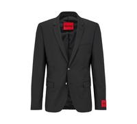 HUGO Herren Sakko aus Schurwoll-Mix ARTIM204X Extra Slim Fit, schwarz, Gr. 52