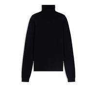 HUGO Herren Rollkragenpullover San Thomas-M Schurwolle einfarbig Dunkelblau 2XL