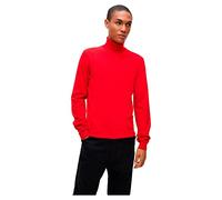 HUGO Herren San Thomas-M Regular-Fit Rollkragenpullover aus Schurwolle Hellrosa M