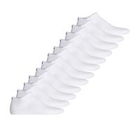 HUGO Herren Sneakersocken, 12er Pack - Uni, Baumwollmischung, Logo Weiß 43-46