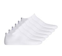HUGO Herren Sneakersocken, 6er Pack - Uni, Baumwollmischung, Logo 43-46 Weiß