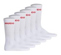 Hugo 50510187 Socken 6 Paare EU 43-46 White