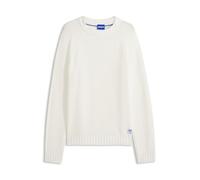 HUGO Herren Sonnee Rippstrick-Pullover aus Baumwolle
