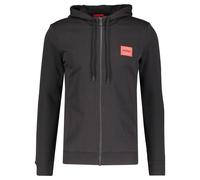 HUGO Herren Sweatjacke DAPLE, schwarz, Gr. XS