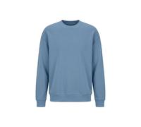 HUGO Sweatshirt Herren Comfort Fit Rundhals Baumwolle blau, XL