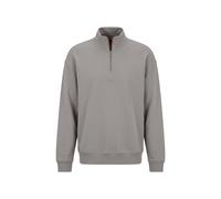 HUGO Herren Sweatshirt mit Troyerkragen DURTY244 Relaxed Fit, anthrazit, Gr. M
