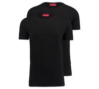 HUGO Herren T-Shirt 2er-Pack, schwarz, Gr. L