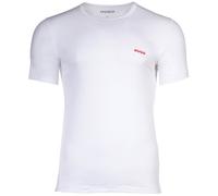 HUGO Herren T-Shirt RN Triplet P – Dreierpack, Rundhals, Kurzarm, mit Logo, Baumwolle Weiß L