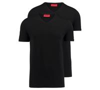 HUGO Herren V T-Shirt, per Pack Schwarz (Black 001), X-Large (Herstellergröße: XL)