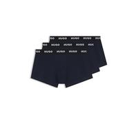 HUGO Herren Trunk Triplet Pack Boxershorts, New - Navy410, M EU