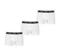HUGO Herren Trunk Triplet Pack Boxershorts, Weiß White, XL