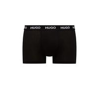 HUGO Herren Trunk Triplet Pack Dreier-Pack enganliegende Boxershorts aus Stretch-Jersey mit Logo am Bund