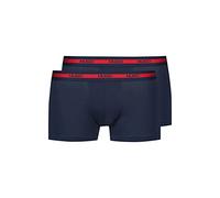 HUGO Herren Trunk Twin pack Boxershorts, 2per pack Blau (Navy 410), Small (Herstellergröße: S)