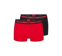 HUGO Herren Trunk Twin Pack Boxershorts, New - Bright Red622, S EU