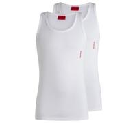 HUGO Herren Twin Pack Tank Top, New - White100, XL EU
