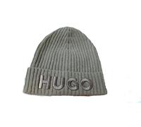 HUGO Herren Unisex-X565-7 Mütze aus Schurwolle mit Logo-Detail