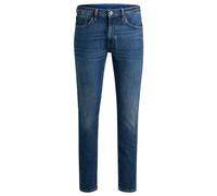 HUGO Extra Slim-Fit Jeans aus marineblauem Stretch-Denim mit Stone-washed-Finish - Style Zane, 50511421 Blau 32/32