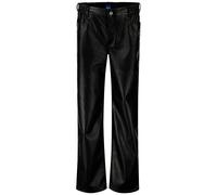 HUGO Relaxed-Fit Hose aus Kunstleder mit aufgesetzten Taschen - Style Hidaya-2_B, 50568887 Schwarz 34