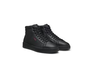 HUGO Hightop Sneakers aus Kunstleder - Style Neston_hito_pu, 50568997 Schwarz 39