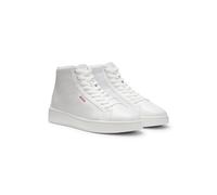HUGO Hightop Sneakers aus Kunstleder - Style Neston_hito_pu, 50568997 Weiß 46