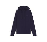 HUGO Hoodie aus Baumwoll-Mix mit Waffel-Jacquard - Style AUSTIN HOODIE, 50556969 Dunkelblau S