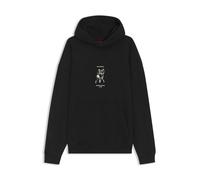 HUGO Kapuzenpullover Herren schwarz, XL