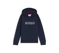 HUGO Hoodie aus Fleece mit Logo-Print für Kinder - Style G01007/85C06A, G01007 Dunkelblau 138