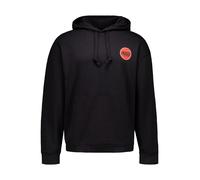 HUGO Hoodie Herren Comfort Fit Baumwolle schwarz, L