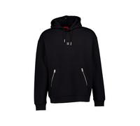 HUGO Hoodie Herren Comfort Fit Baumwolle schwarz, XL