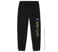 HUGO HUGO x Jujutsu Kaisen Jogginghose aus Baumwoll-Terry - Style Nimaytro_JJK, 50554831 Schwarz XS
