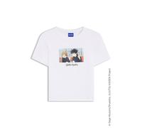 HUGO HUGO x Jujutsu Kaisen T-Shirt mit Megumi-und-Nobara-Print - Style Dalia_B_JJK, 50555481 Weiß M