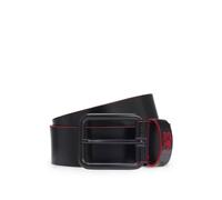 HUGO HUGO x RB Gürtel aus italienischem Leder mit Stier-Motiv - Style Beter-R_Sz35_RB, 50563459 Schwarz 85