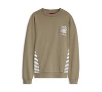 HUGO HUGO x RB Sweatshirt aus Baumwolle mit Stier-Motiv - Style Duncana_RB, 50570842 Braun XL